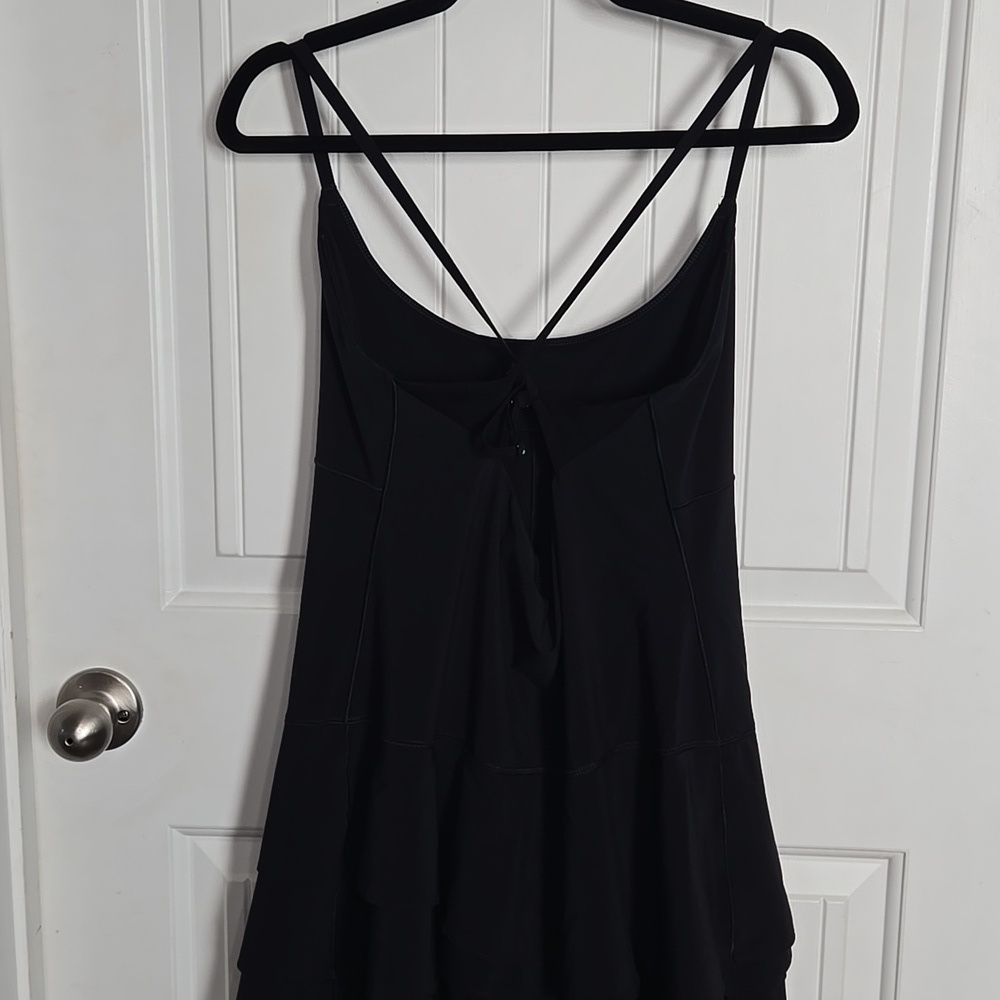 OFFLINE Aerie Real Me Maggie Tennis Dress Tiered Ruffle Bottom w Built-in shorts - Picture 6 of 6